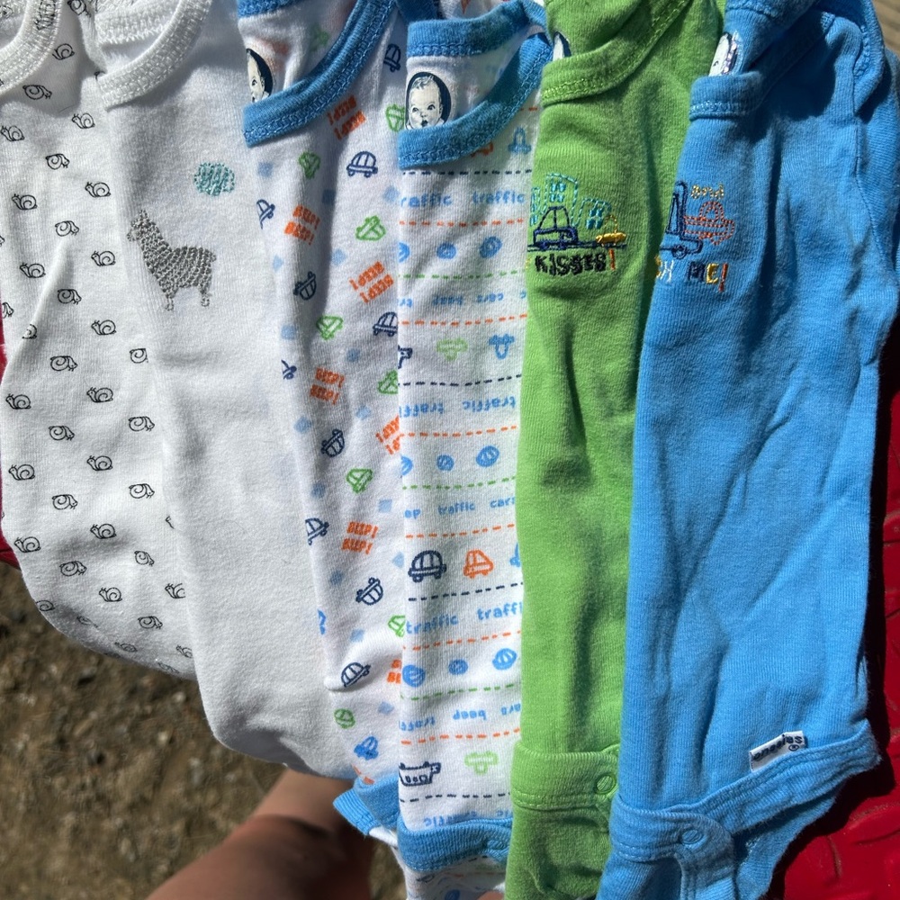 Large Lot Baby Boy Clothes 0-3 Months